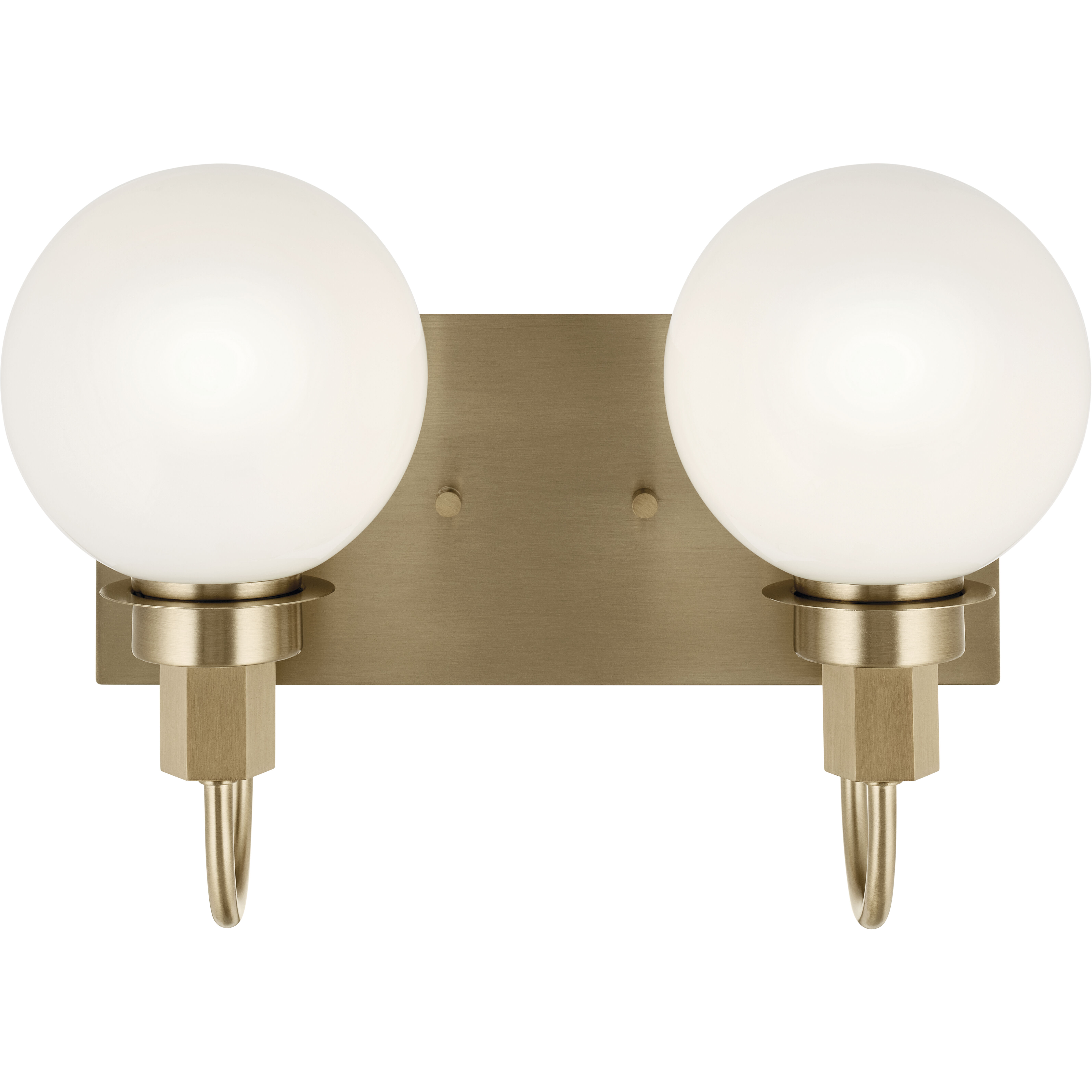 Hex LED 14.25 inch Champagne Bronze Bathroom Vanity Light Wall Light