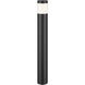 Independence 12 AC/DC 2.75 watt Textured Black Round Bollard in 2700K