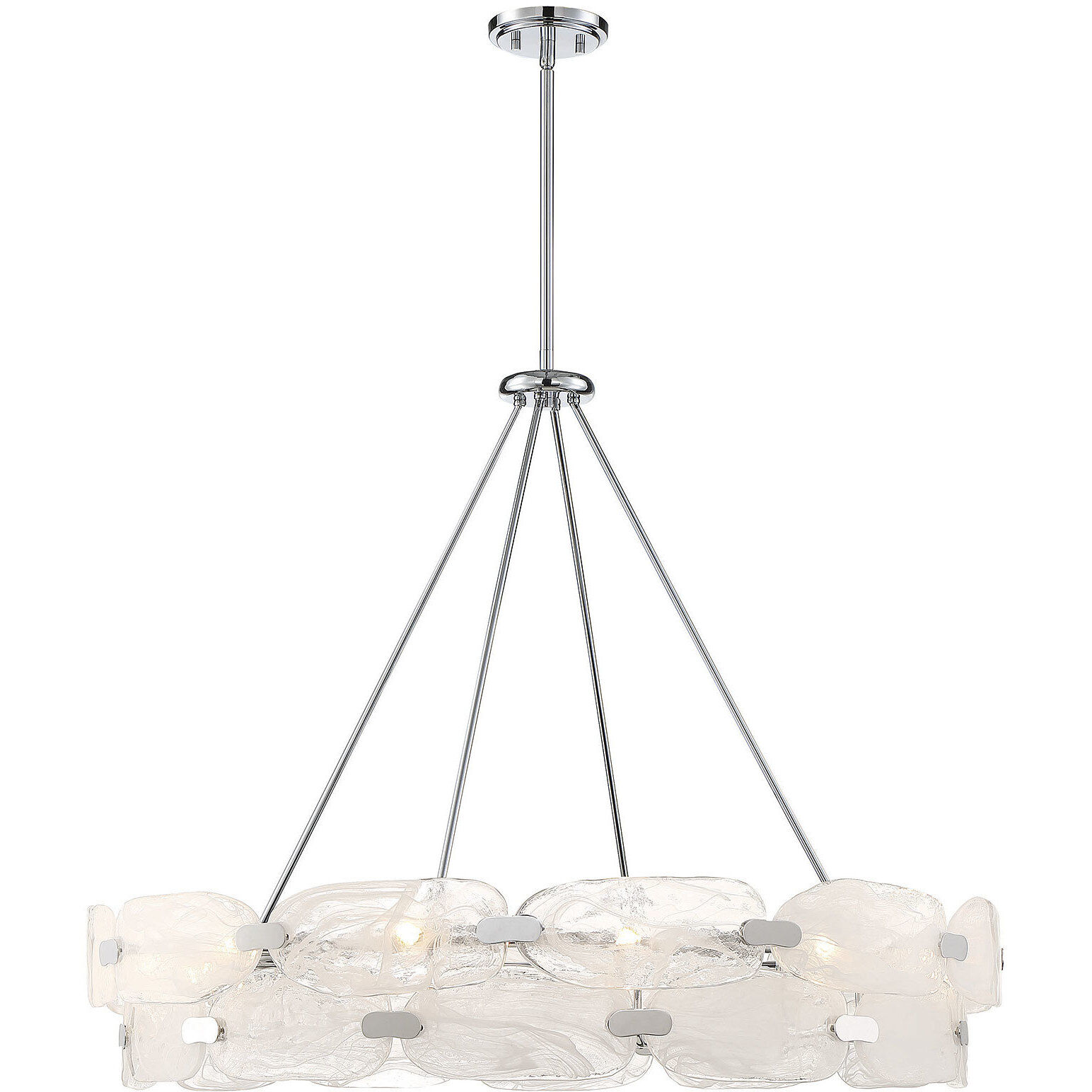 Vasare 12 Light 38 inch Polished Chrome Pendant Ceiling Light