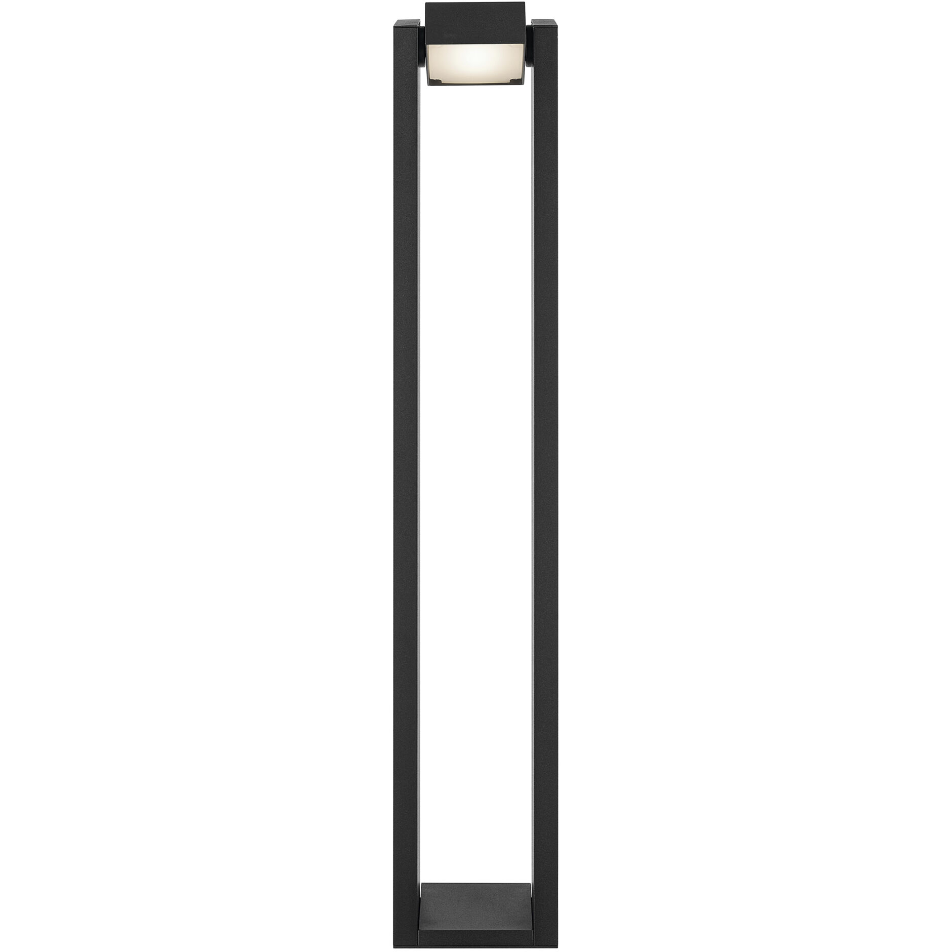 Independence 12 AC/DC 5 watt Textured Black Aimed Bollard in 2700K