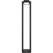 Independence 12 AC/DC 5 watt Textured Black Aimed Bollard in 2700K
