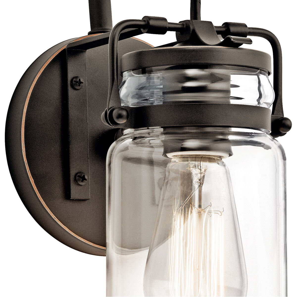 Brinley 1 Light 5 inch Olde Bronze Wall Bracket Wall Light