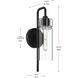 Niccol 1 Light 5 inch Black Wall Sconce Wall Light