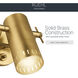 Ruehl 1 Light 6.25 inch Lacquered Brass Wall Sconce Wall Light