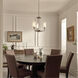 Homestead Vetivene 3 Light 20 inch Classic Pewter Mini Chandelier Ceiling Light, Vetivene