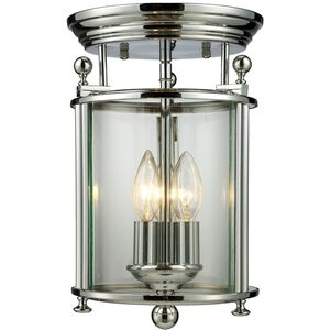 Wyndham 3 Light 8.50 inch Flush Mount