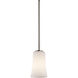Armida 1 Light 5 inch Brushed Nickel Mini Pendant Ceiling Light in Incandescent