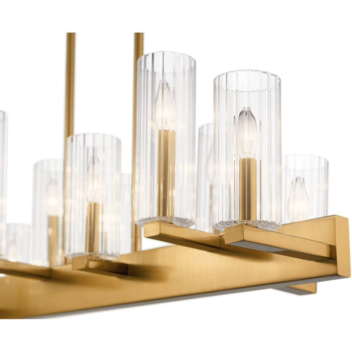 Gold linear light fixture outlet