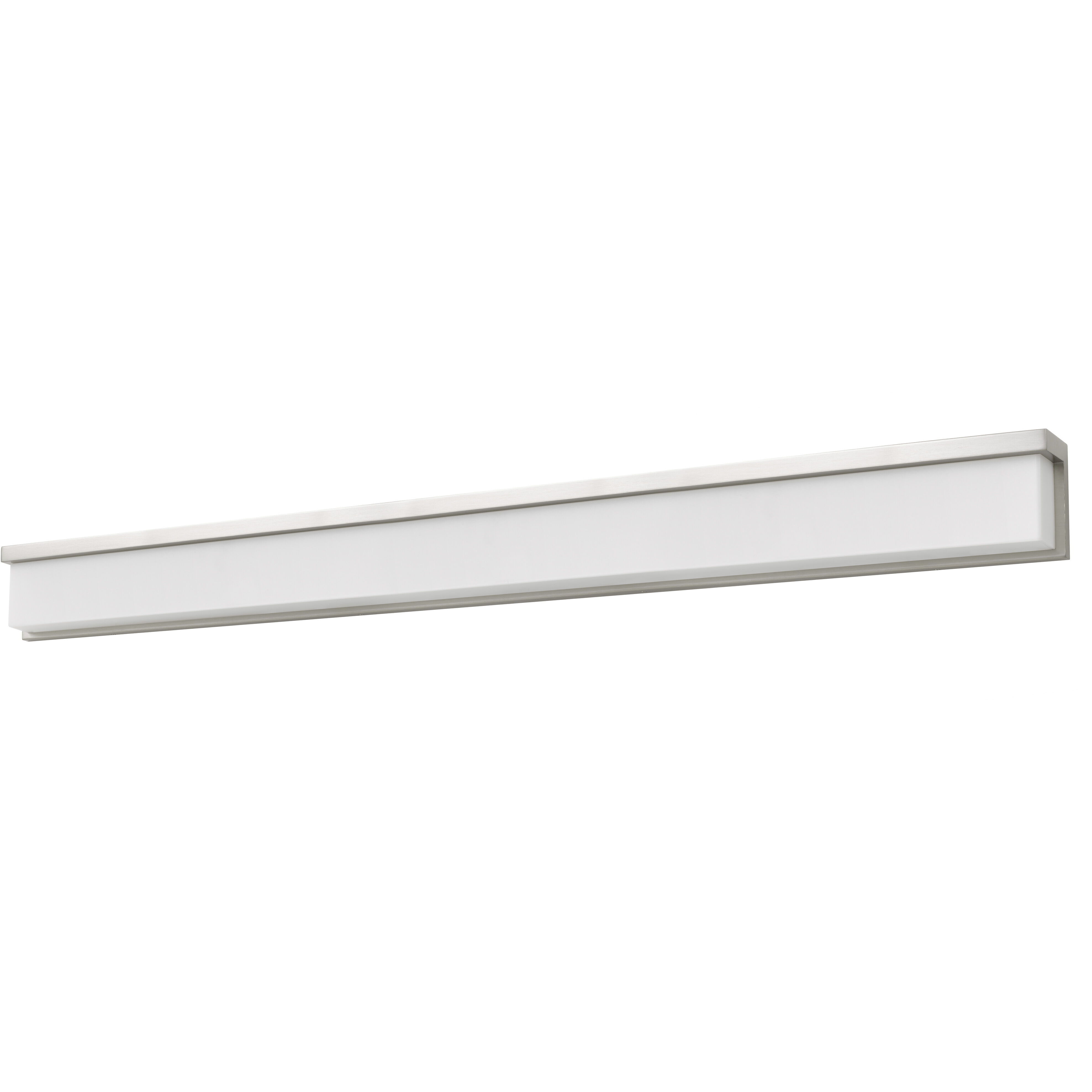 Almeria LED 36.25 inch Brushed Steel Vanity Light Wall Light