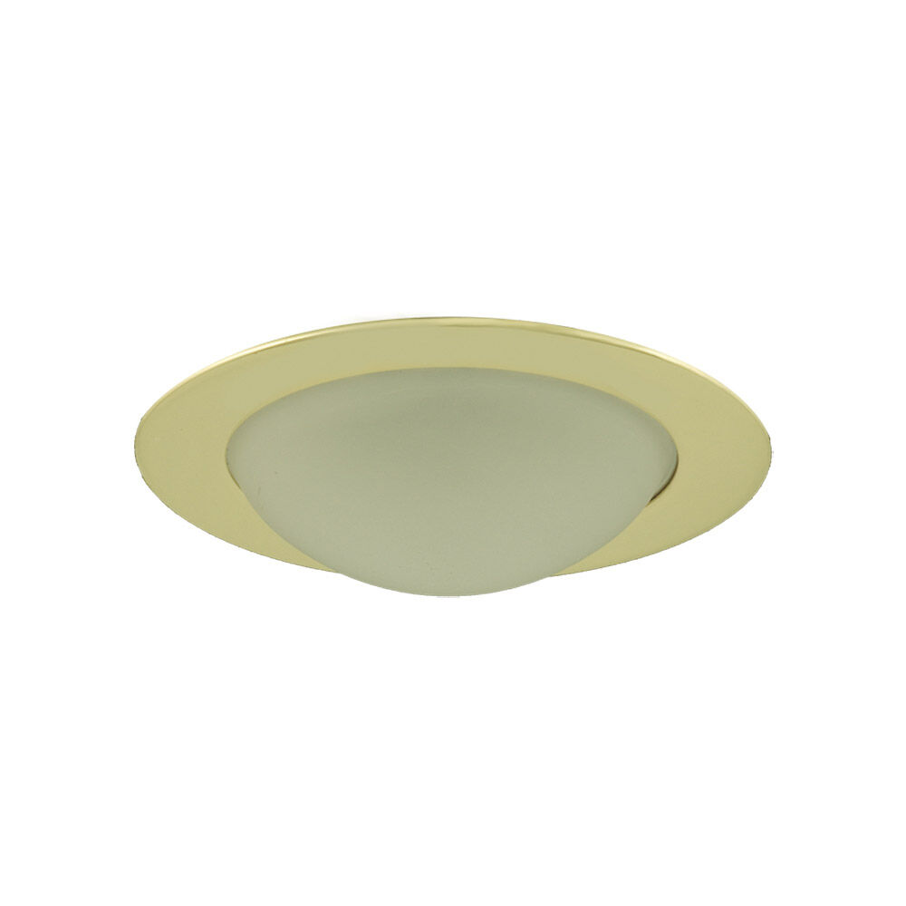 Signature Polished Brass Recessed Lighting Trim