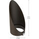 Integra Textured Architectural Bronze Long Cowl