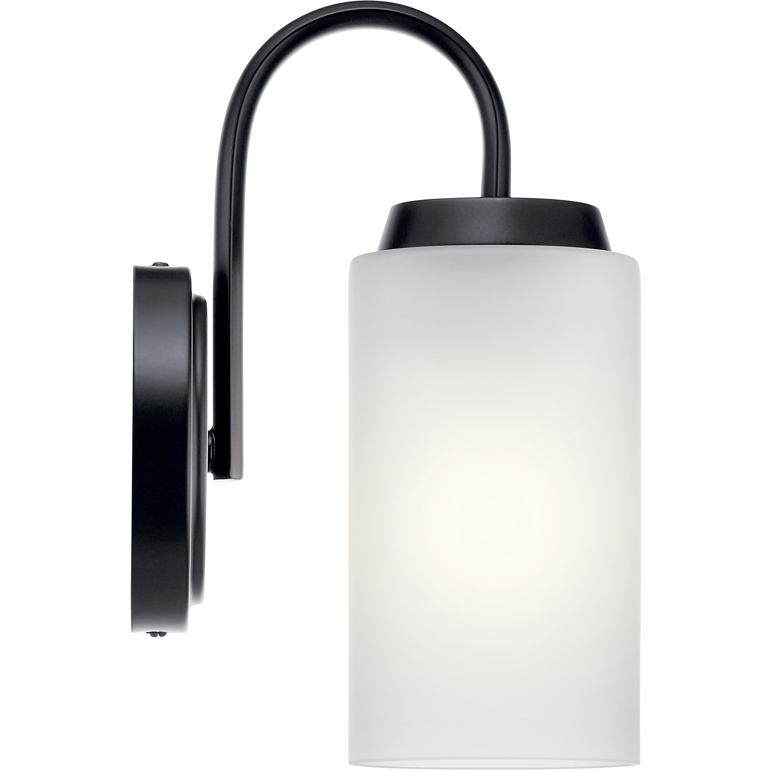 Kennewick 1 Light 4.75 inch Black Wall Sconce Wall Light