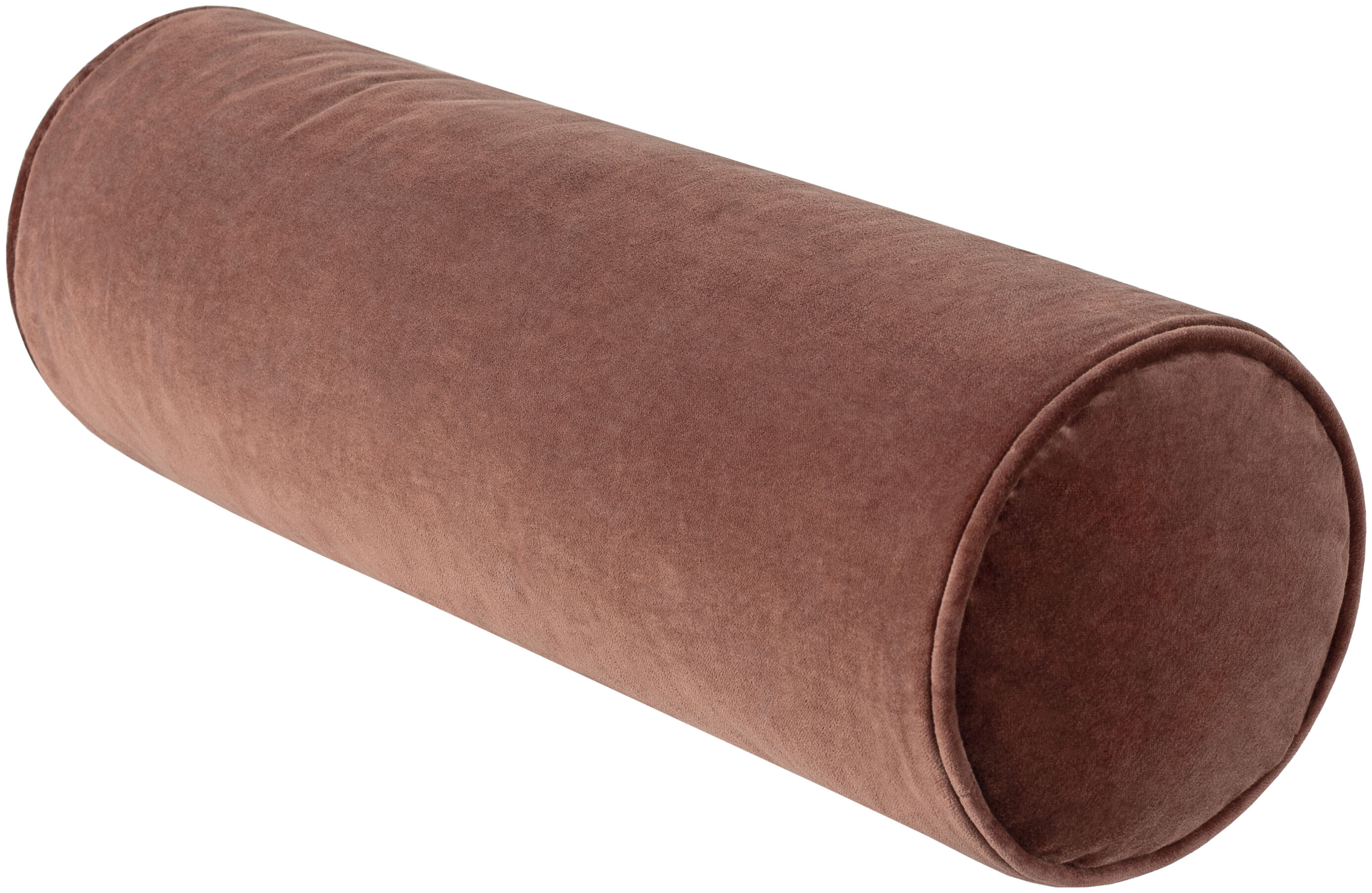 Cotton Velvet 21 inch Brick Red Pillow Kit, Bolster