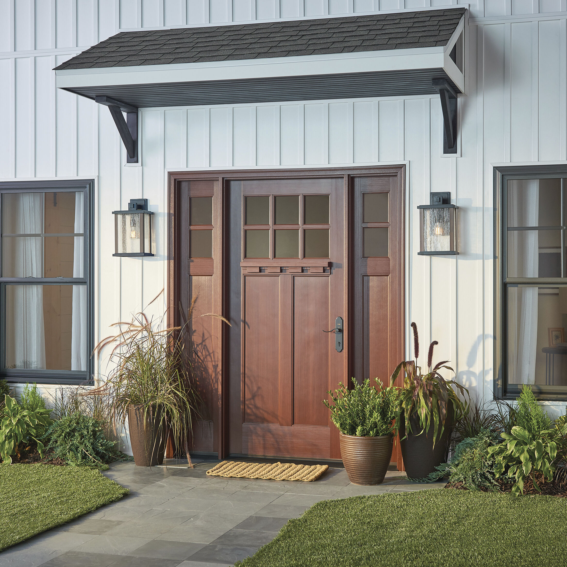 Marimount 1 Light 17 inch Black Outdoor Wall, X-Large