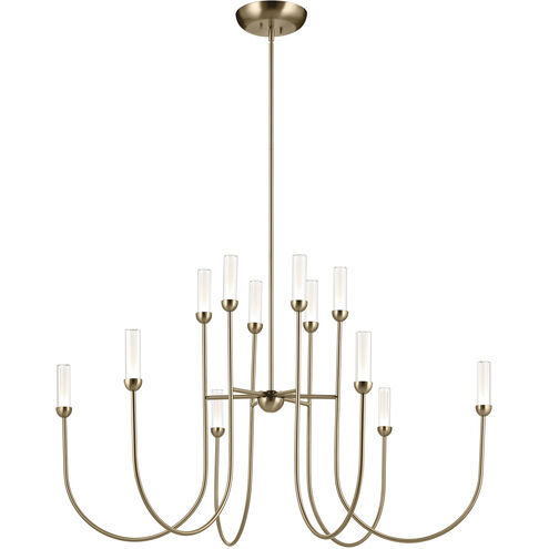 Moraine LED Champagne Bronze Chandelier Ceiling Light