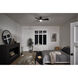 Sola 34 inch Olde Bronze with Brown Blades Ceiling Fan