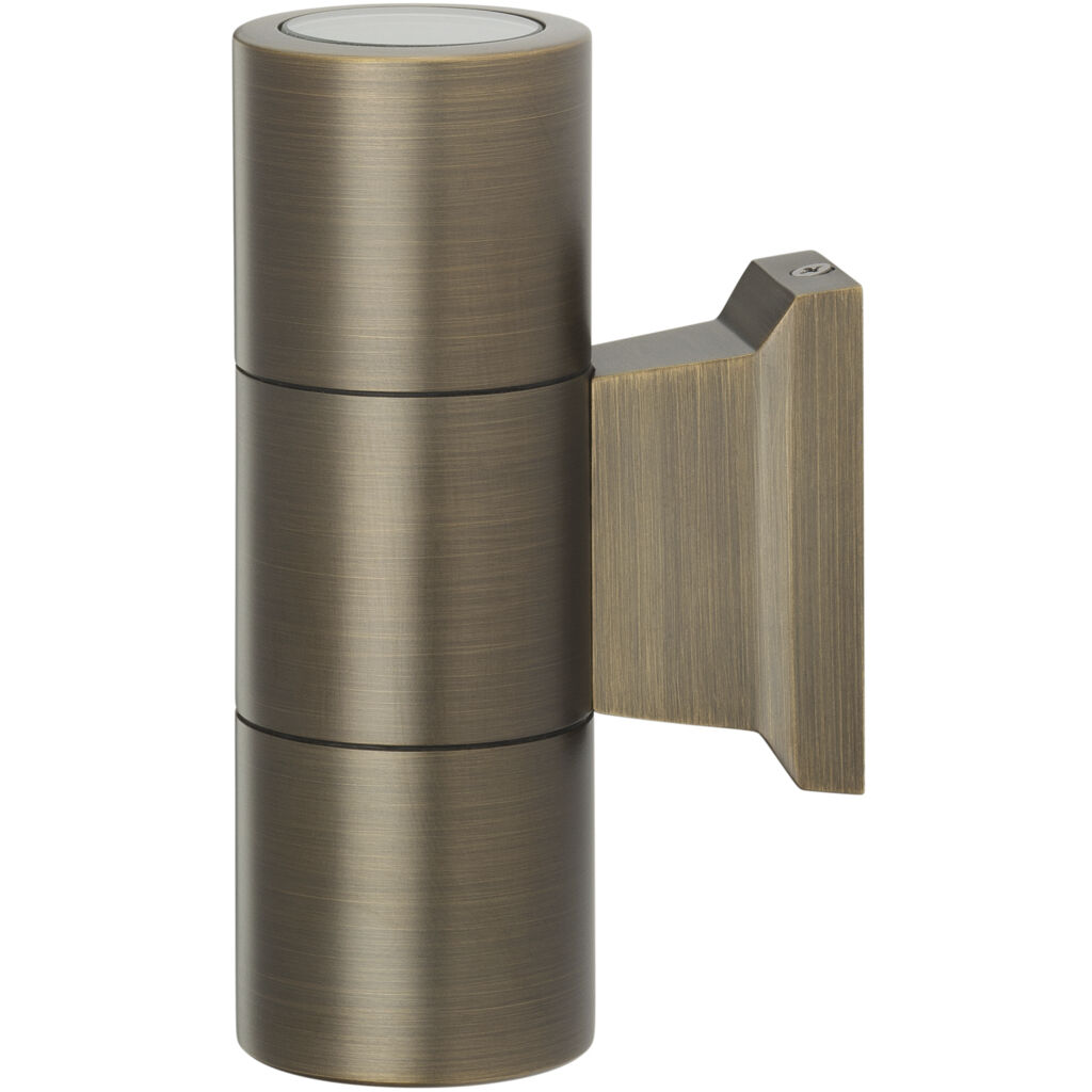 LED Retrofit 2 Light 4.25 inch Centennial Brass Up & Down Sconce