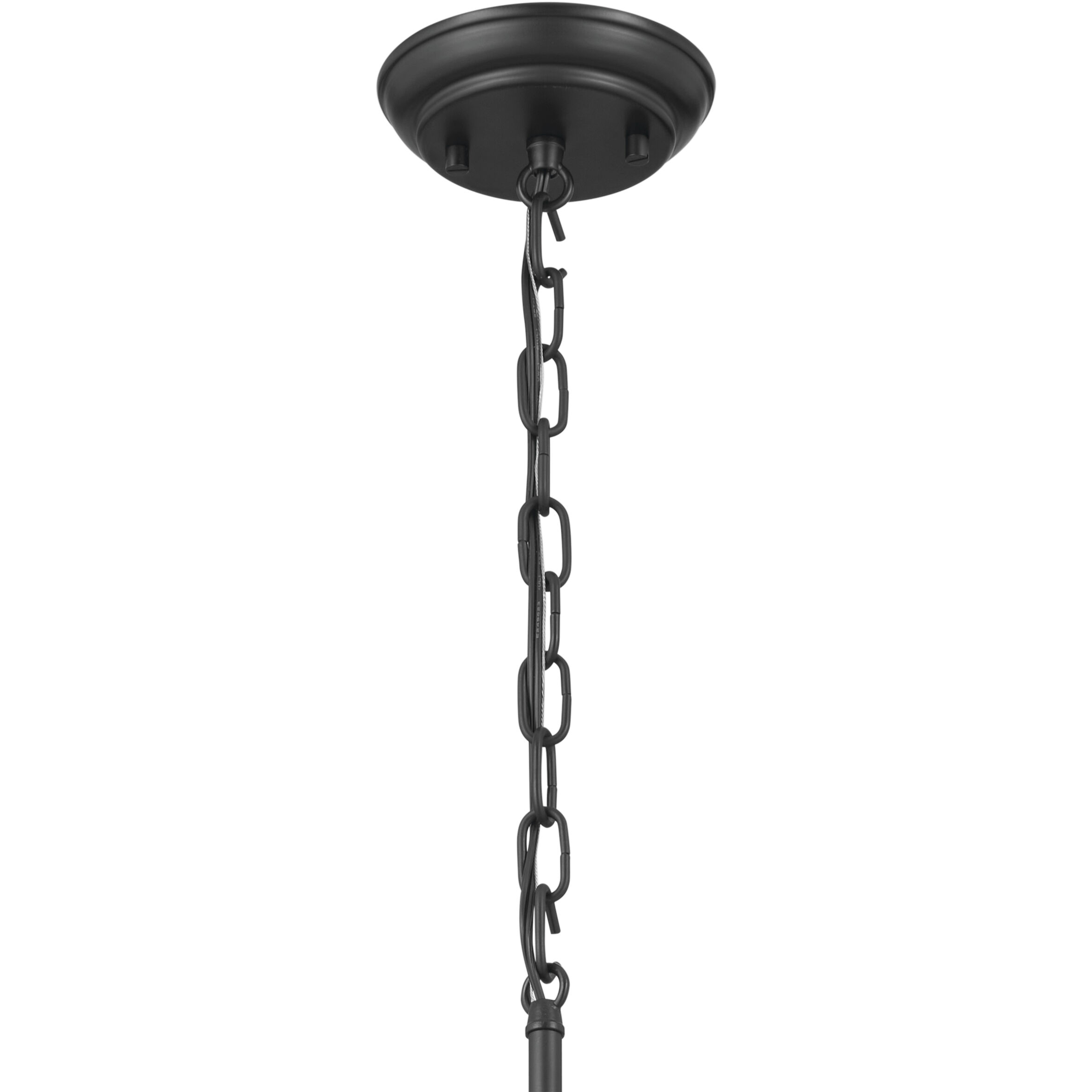 Adeena 6 Light 26.75 inch Black Chandelier Ceiling Light