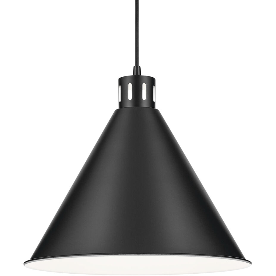 Zailey 1 Light Black Pendant Ceiling Light