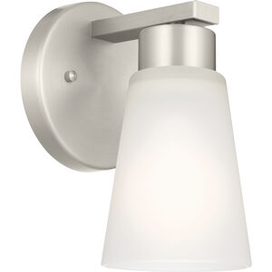 Stamos 1 Light 5 inch Brushed Nickel Wall Sconce Wall Light
