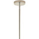 Silvarious 12 Light Polished Nickel Chandelier/Semi Flush Ceiling Light