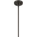 Everly 1 Light Olde Bronze Pendant Ceiling Light
