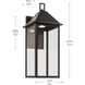 Prin 1 Light 22 inch Olde Bronze Outdoor Wall Light, Large