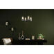 Velestino 4 Light Black Chandelier Ceiling Light