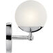 Jasper 3 Light 25 inch Chrome Wall Mt Bath 3 Arm Wall Light