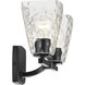 Marant 2 Light 14.25 inch Black Vanity Light Wall Light