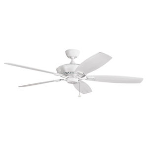 Canfield 60 inch White Ceiling Fan
