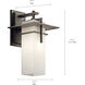 Caterham 1 Light 15 inch Olde Bronze Outdoor Wall, Medium