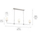 Pallas 3 Light 4.5 inch Polished Nickel Chandelier Ceiling Light