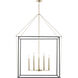 Eisley 8 Light 34.75 inch Champagne Bronze Foyer Pendant Ceiling Light