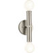 Torche LED 5 inch Polished Nickel Wall Sconce Wall Light