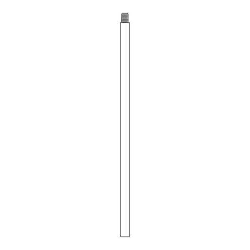 Accessory Brushed Natural Brass Stem