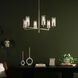 Velestino 6 Light Champagne Bronze Chandelier Ceiling Light