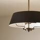 Luella 3 Light 16 inch Black Pendant Ceiling Light