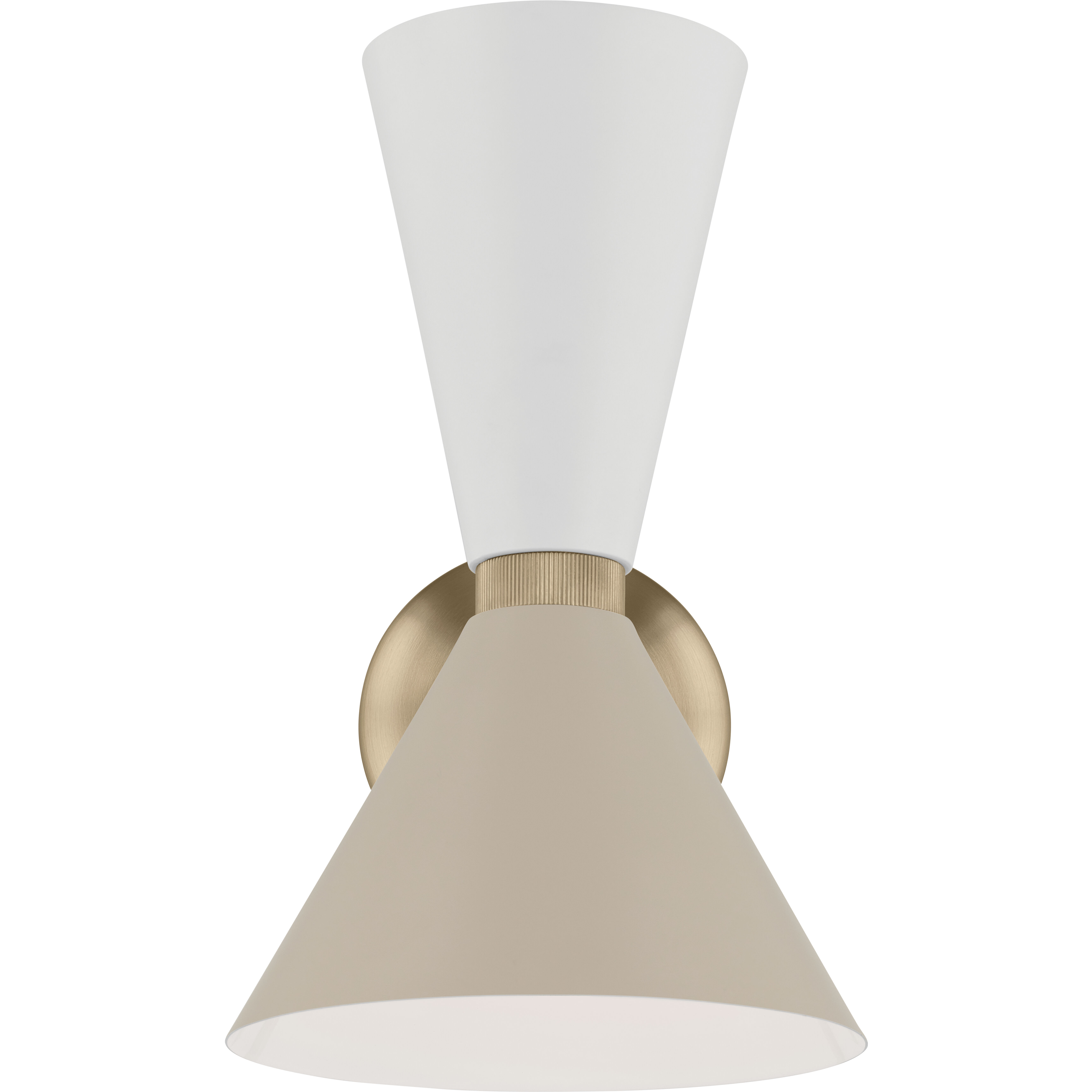 Phix LED 8.75 inch Champagne Bronze with Greige and White Wall Sconce Wall Light