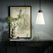 Marsailli 1 Light Black Pendant Ceiling Light, Medium