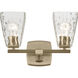 Marant 2 Light 14.25 inch Champagne Bronze Vanity Light Wall Light