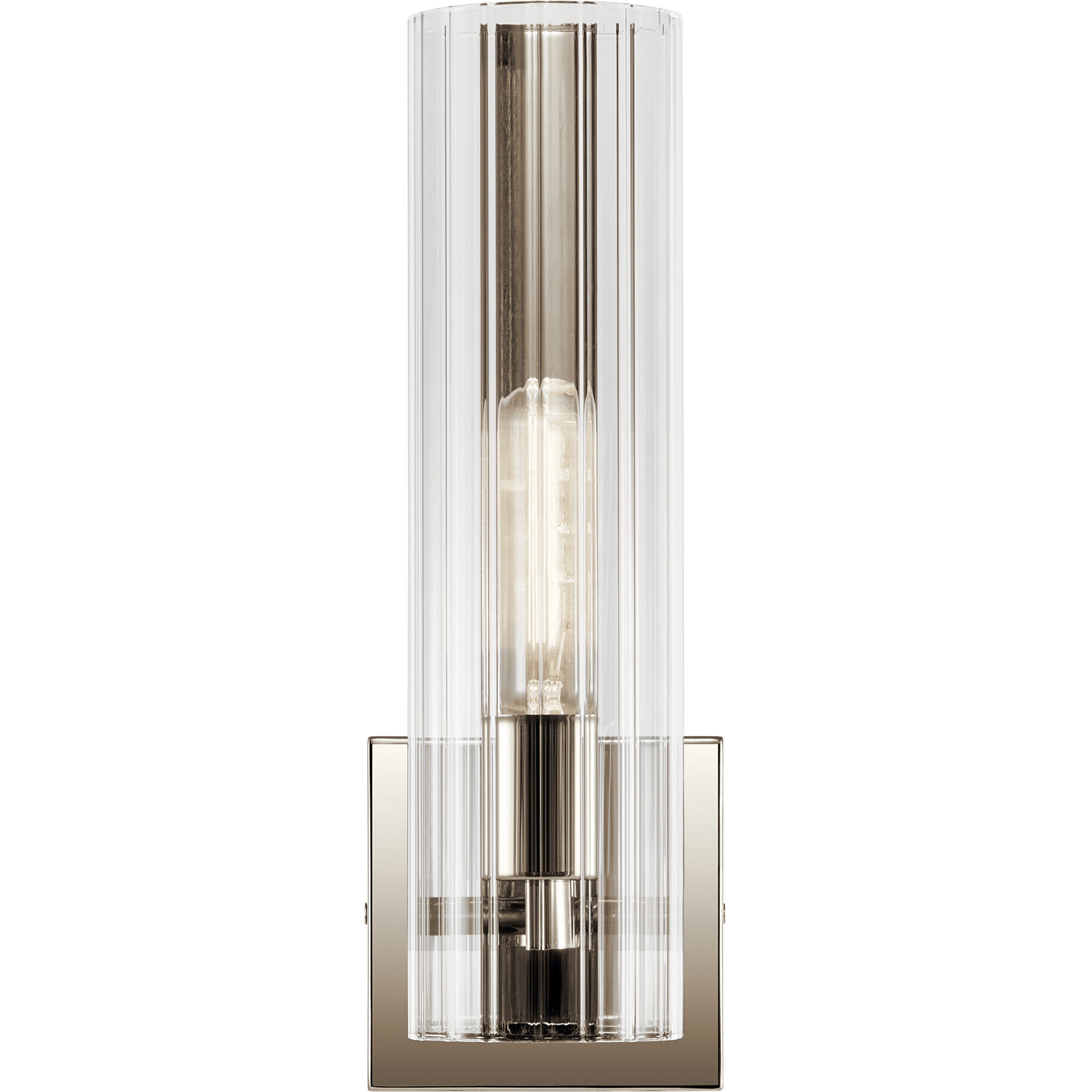 Jemsa 1 Light 4.75 inch Polished Nickel Wall Sconce Wall Light
