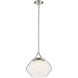 Nella 1 Light Polished Nickel Pendant Ceiling Light