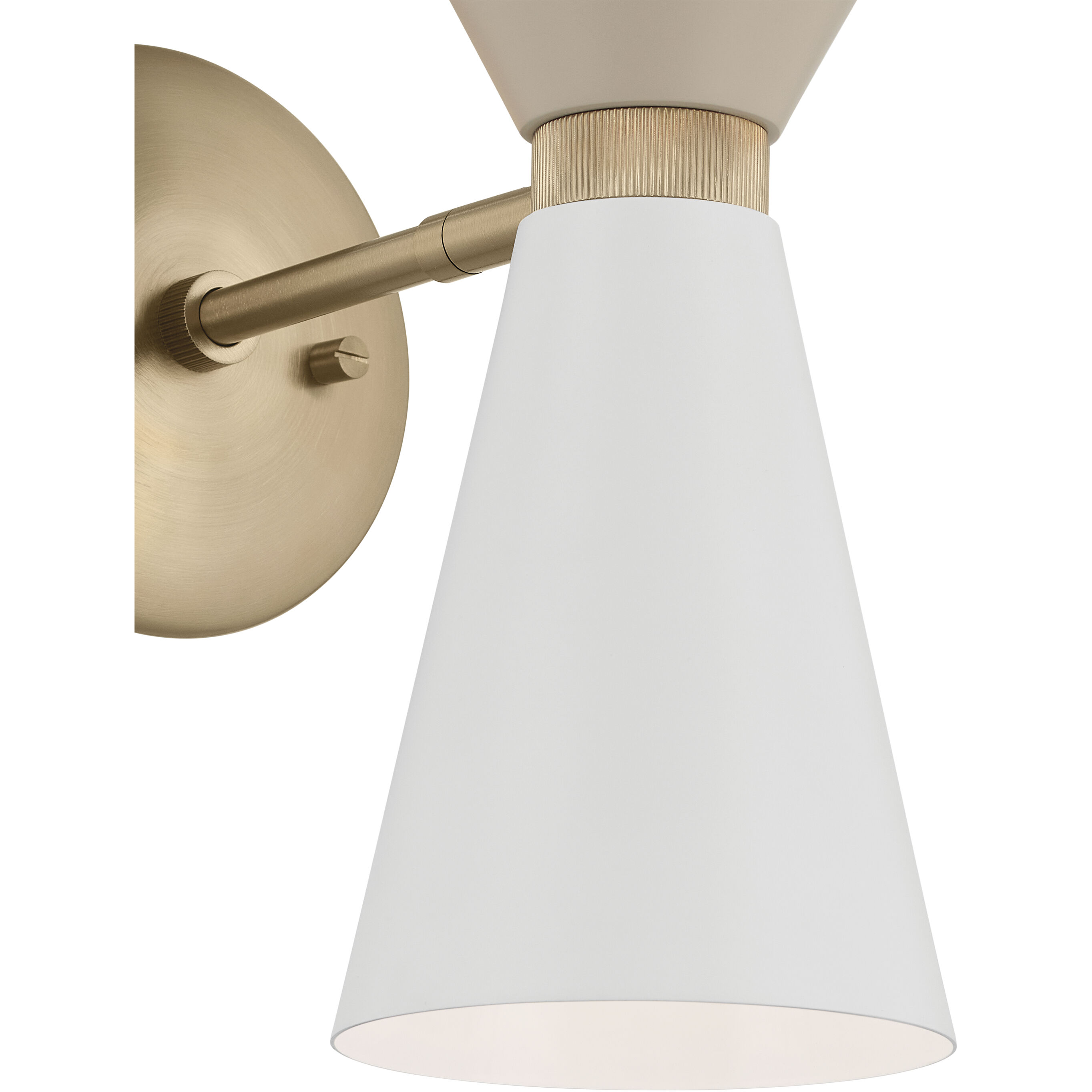 Phix LED 8.75 inch Champagne Bronze with Greige and White Wall Sconce Wall Light