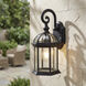 Barrie 1 Light 16 inch Black Outdoor Wall, Medium
