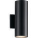 Independence 2 Light 12 inch Black Outdoor Wall, Small