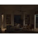 Ridley 60 inch Brushed Stainless Steel with Medium Oak Blades Ceiling Fan