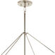 Eisley 8 Light 34.75 inch Polished Nickel Foyer Pendant Ceiling Light