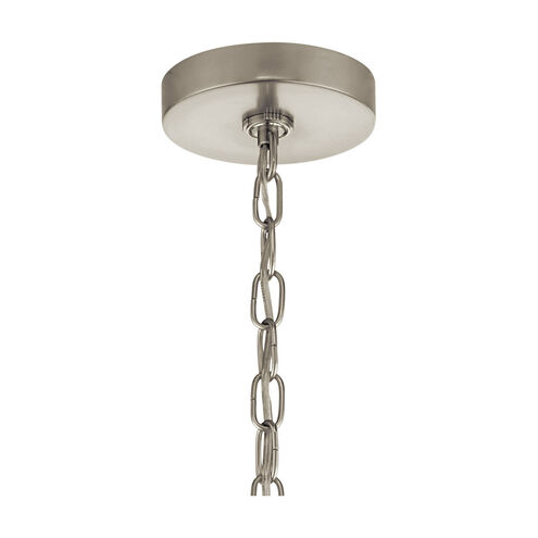 Ritson 3 Light 18 inch Brushed Nickel Inverted Pendant Small Ceiling Light