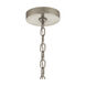 Ritson 3 Light 18 inch Brushed Nickel Inverted Pendant Small Ceiling Light